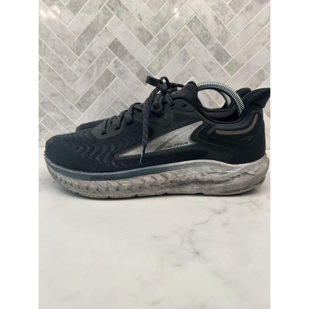 Altra Torin 7 Running Shoes Mens Size‎ 9 Black Sneakers Athletic Mesh Lace Up